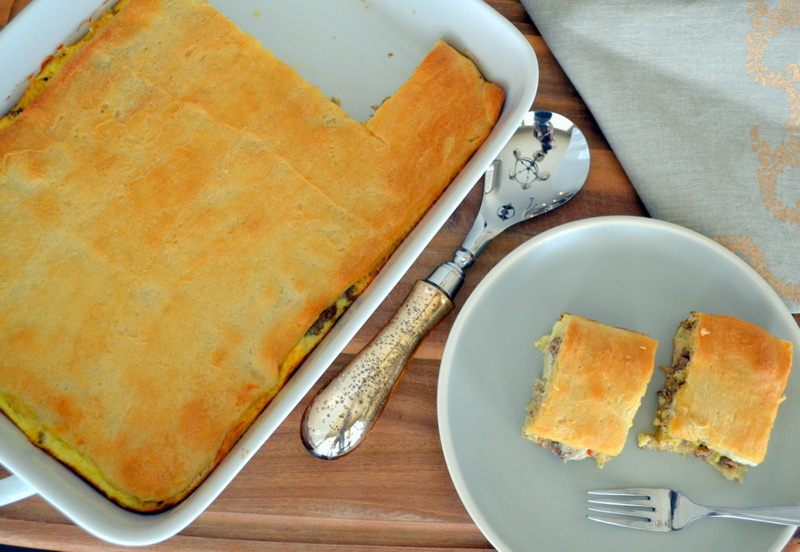 Cookin' Cowgirl Sausage, Egg and Cheese Breakfast Squares