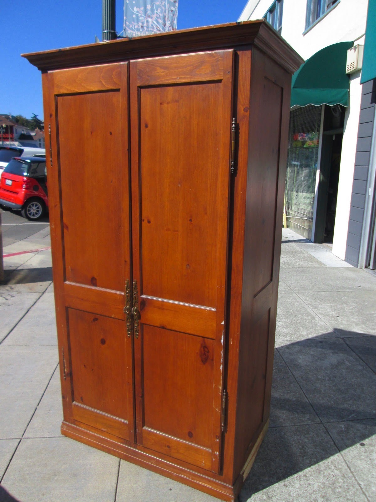 UHURU FURNITURE & COLLECTIBLES SOLD Clothing Armoire 80