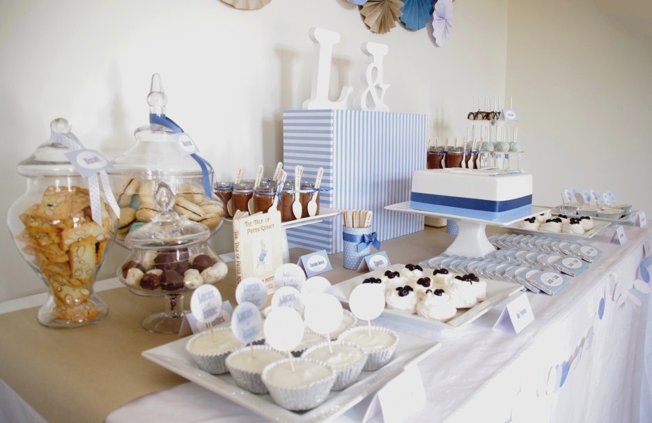Little Big Company The Blog Twin Christening Party by Party Cakes