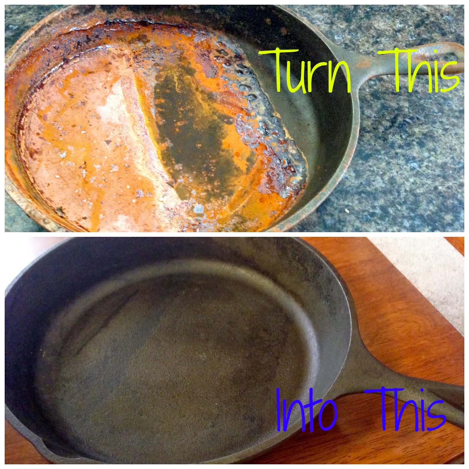 How to Clean a Cast Iron Skillet Stories of Kel Bloglovin’