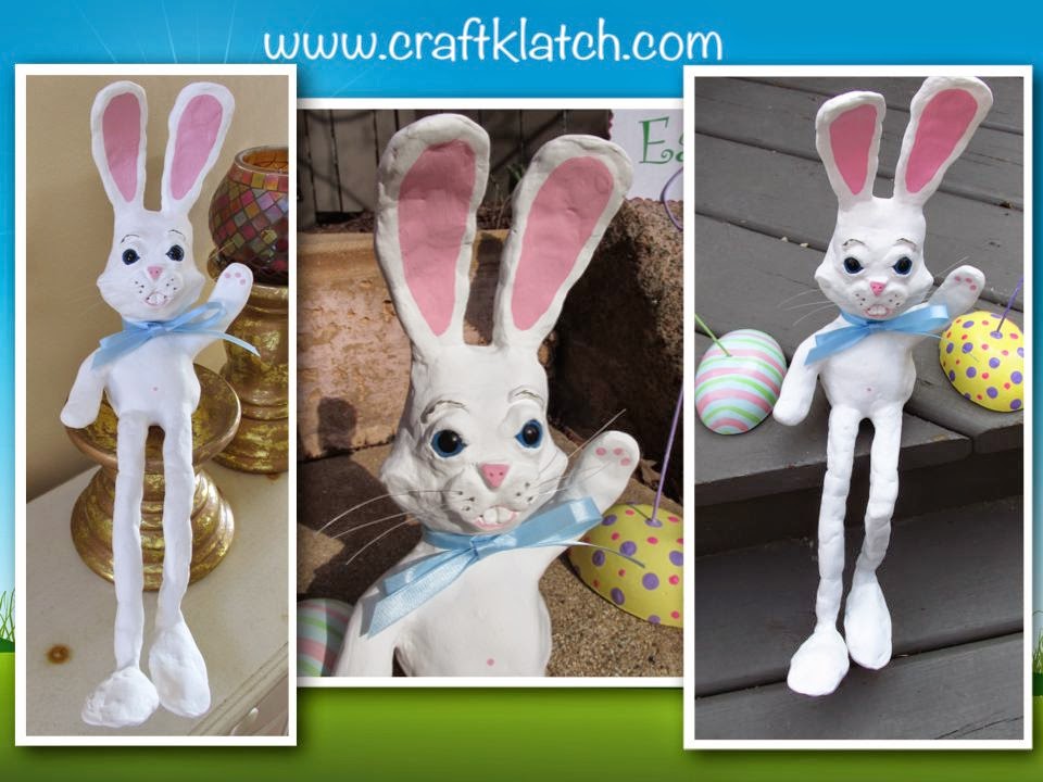 Craft Klatch ® Make Your Own Clay Bunny DIY How To