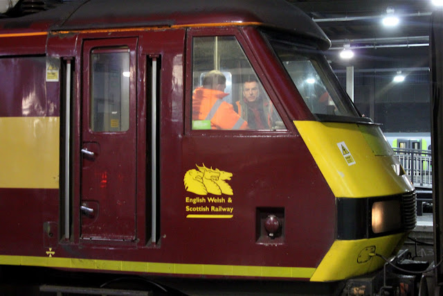 Night train at Euston