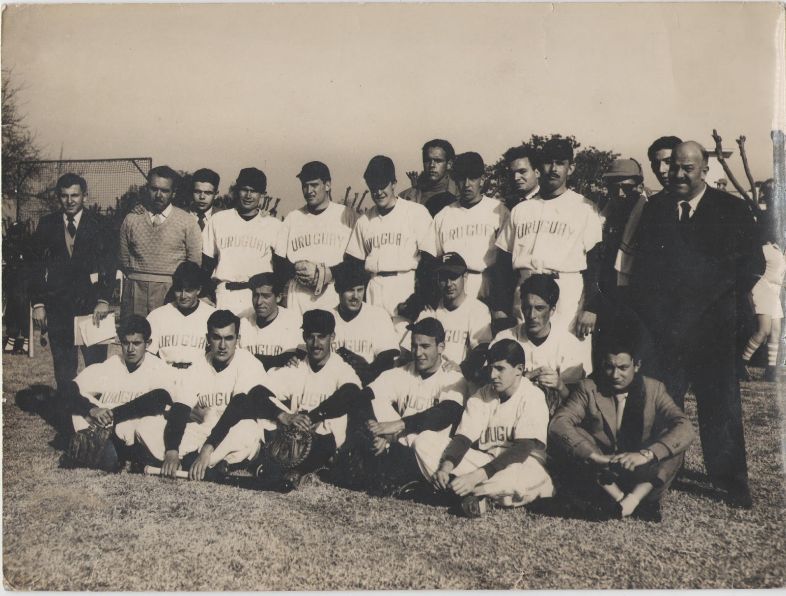 Panteras Beisbol Club Selección Uruguaya en Buenos Aires Julio1956