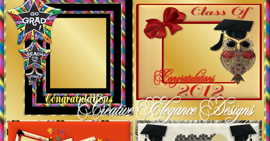 Creative Elegance Designs Graduation Frames