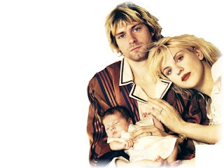 Kurt Cobain and his family