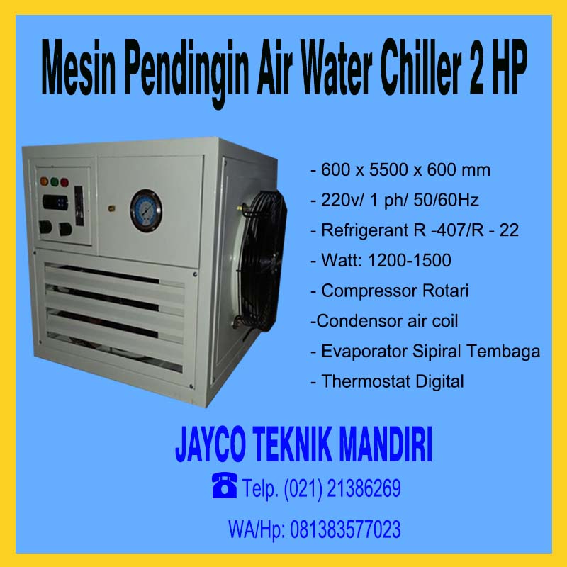 Jual water chiller 2pk portable