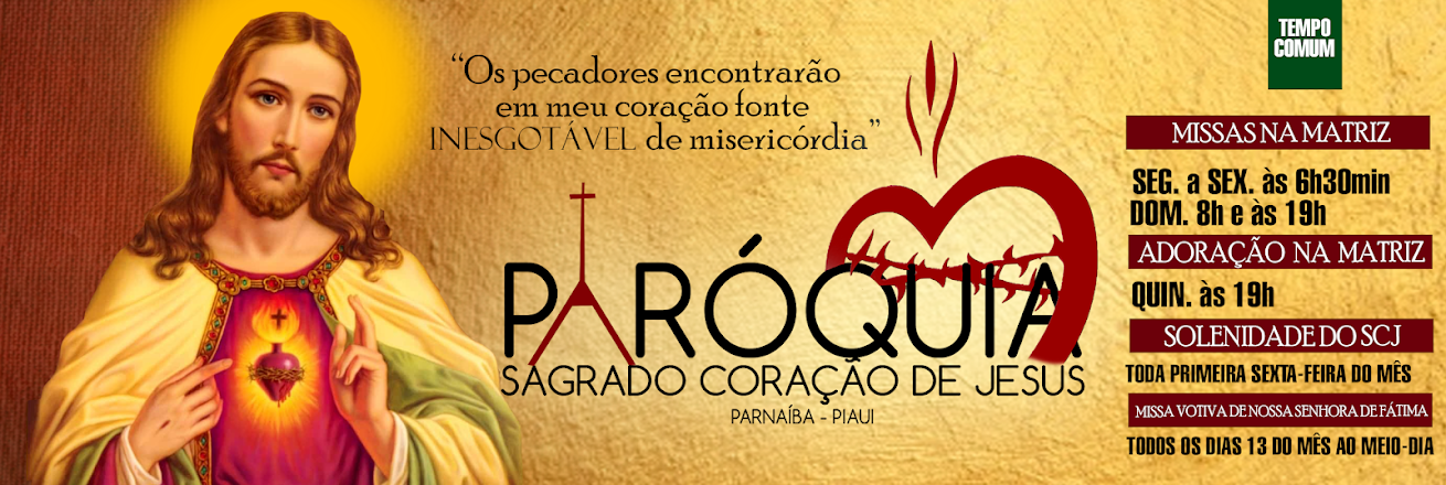 BLOG SAGRADO CORAÇÃO DE JESUS 