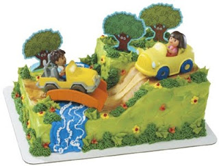 Funny Dora and Diego Birthday Cake Funny Dora and Diego Birthday Cake