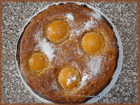 Crostata di pesche in crema di mandorle