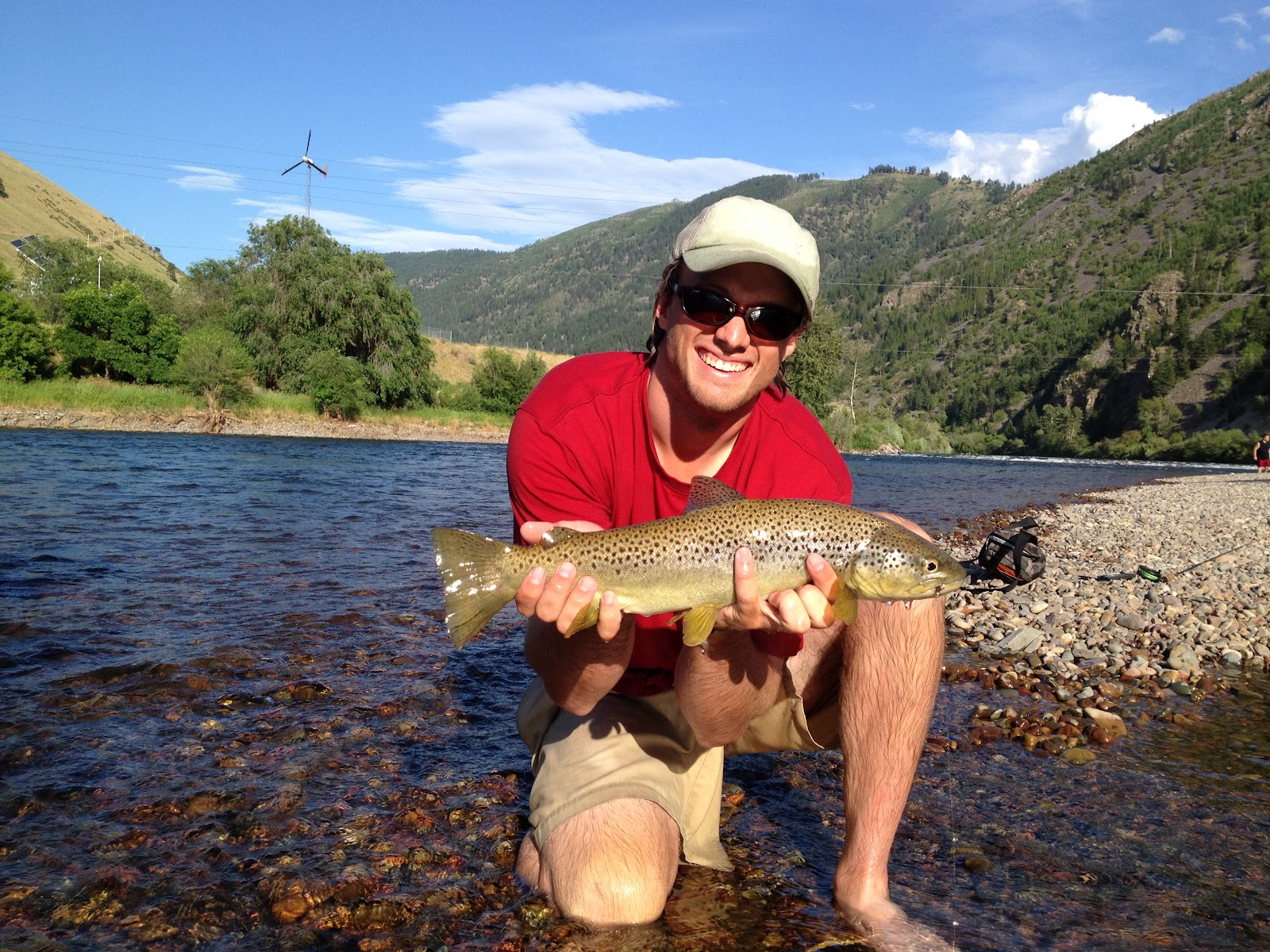 One Hook Up Fly Fishing Wet Wading A New Meaning
