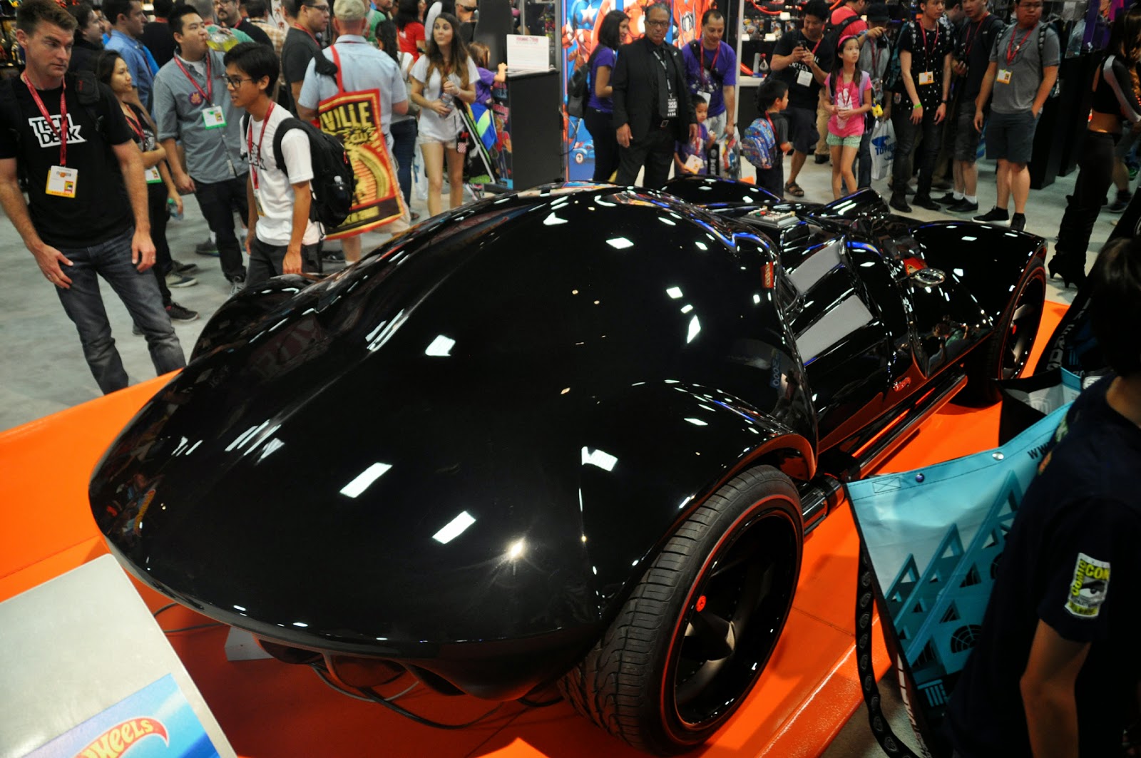 Just A Car Guy the Hot Wheels Darth Vader car at Comic