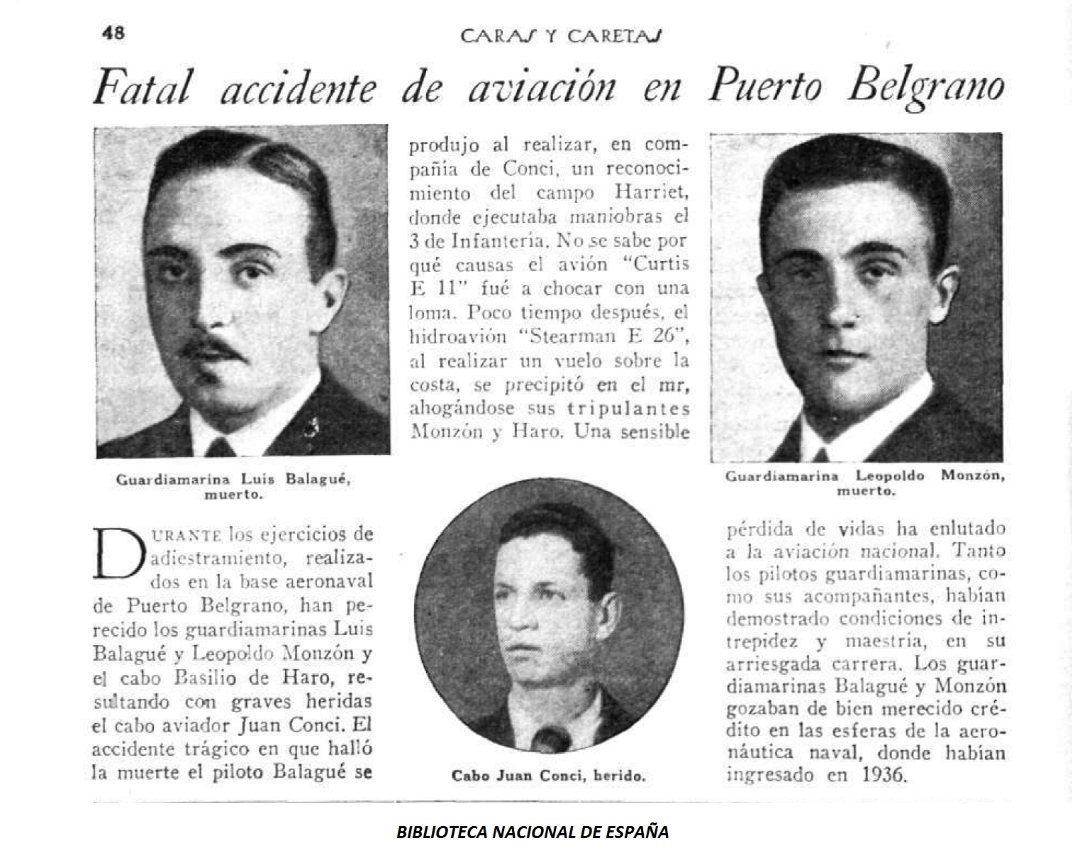 "Cara al centenario de la Aviación Naval Argentina"