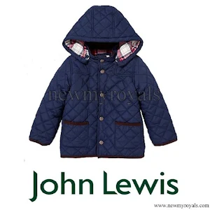 Prince George wore John Lewis Quilted Jacket