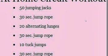 Time to Get Fit!: At Home Circuit Workout