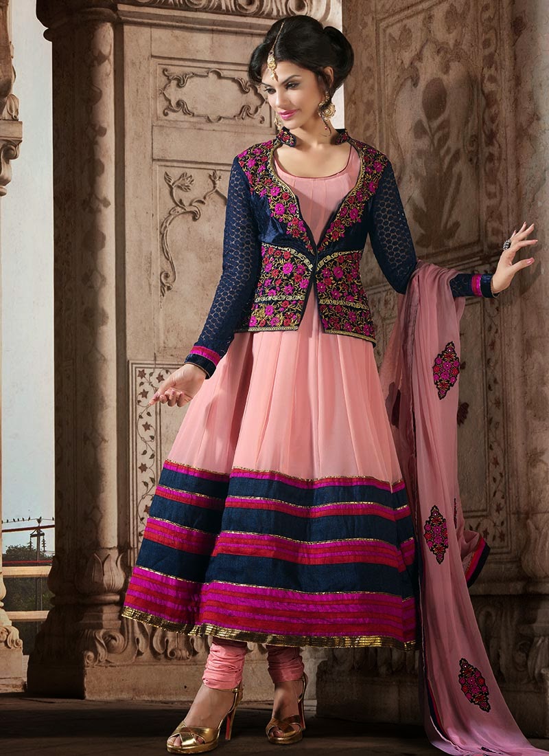 Designer Anarkalis for Wedding Parties Jacket