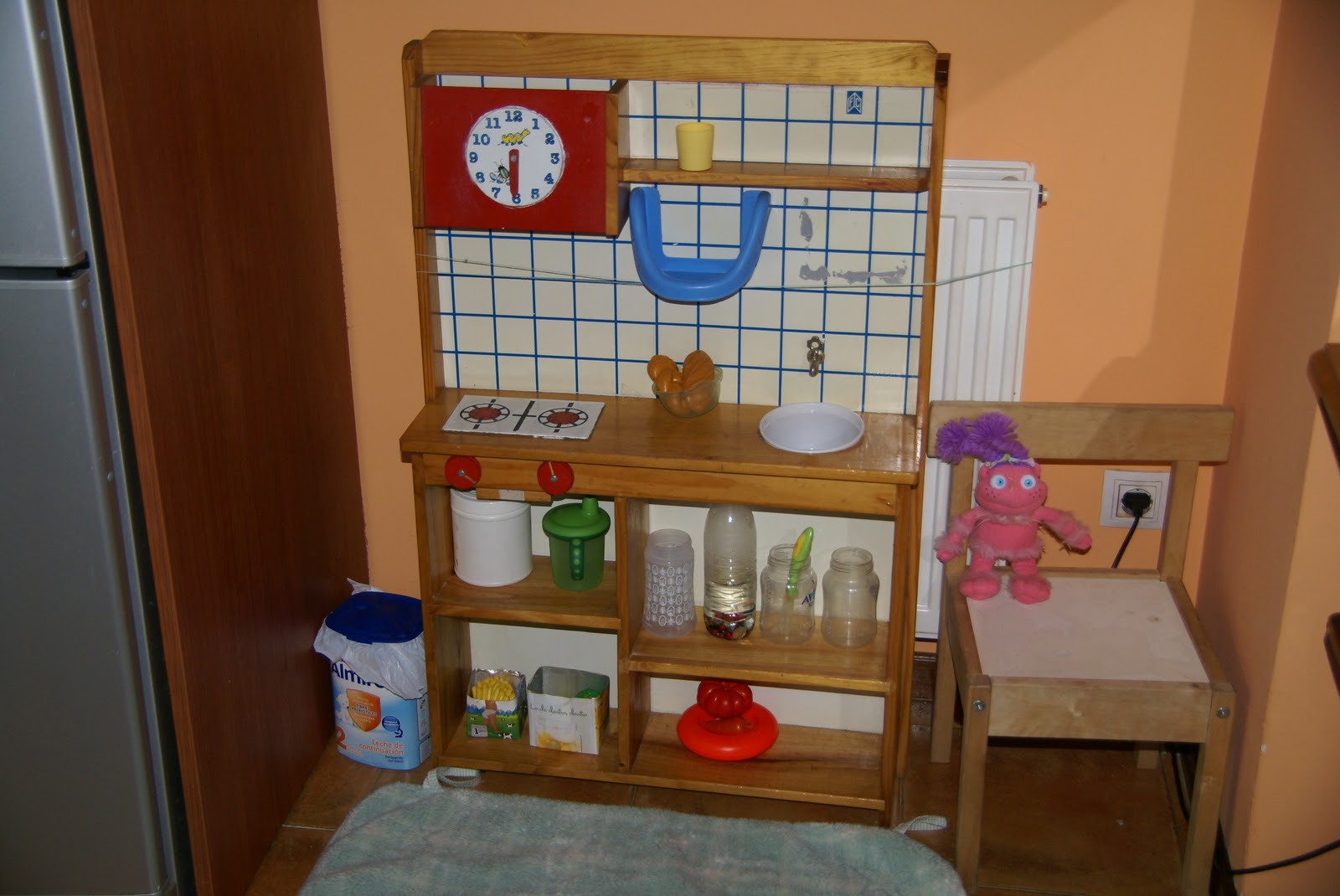 Distintas zonas de juego en casa