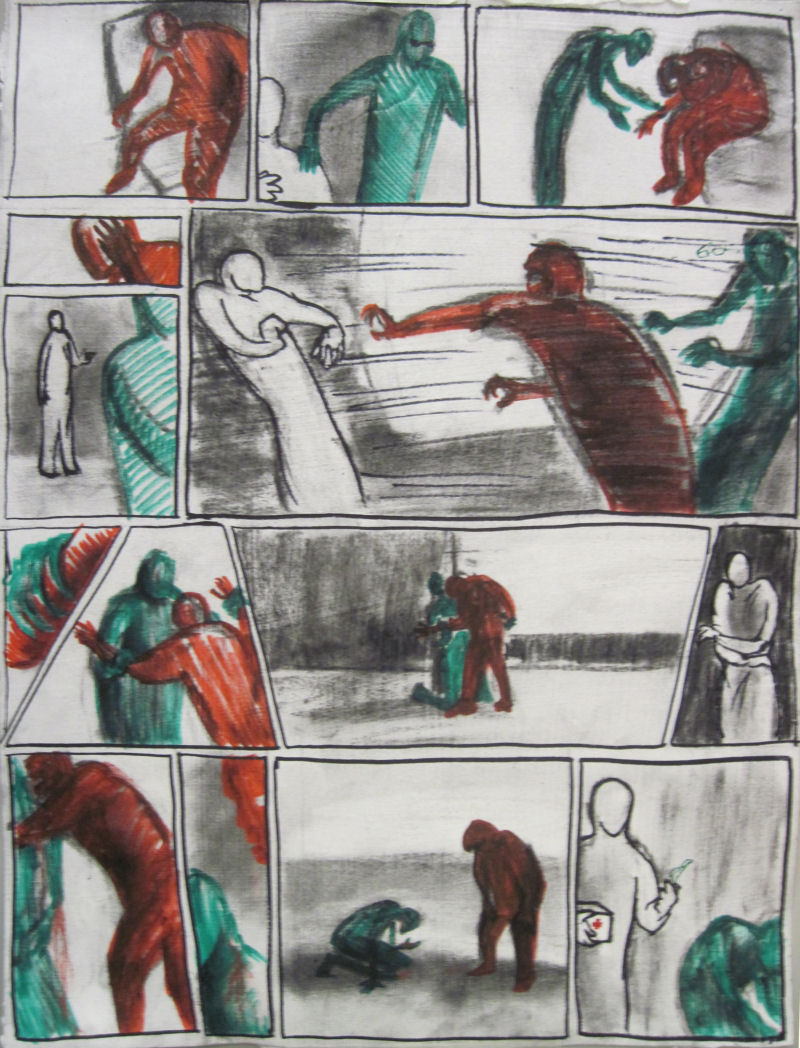 Monster Rat Comics Chelsea's Wordless Comic