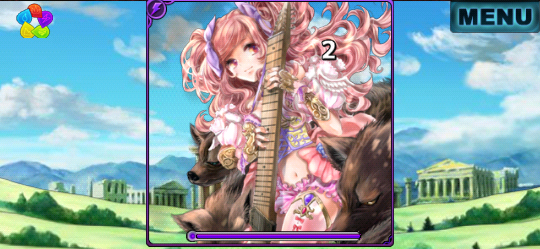 古の女神と宝石の射手 攻略ブログ 【古代ギリシア】ペロポネソス神殿 音楽の神オルフェス ＜冒険者級＞＜勇者級＞