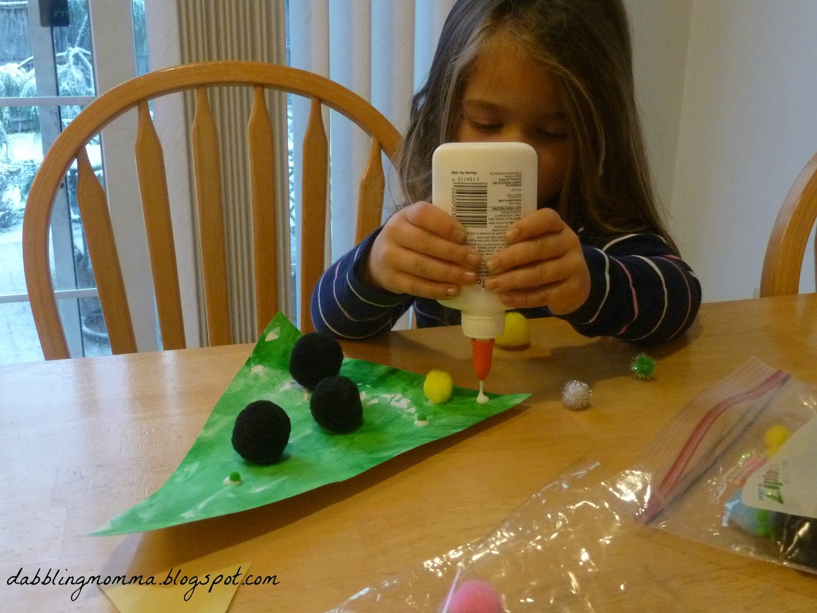 Dabblingmomma Shaving Cream Christmas Tree