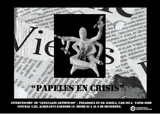 PAPELES EN CRISIS / Taller Lenguajes Artísticos 2do Semestre 2013