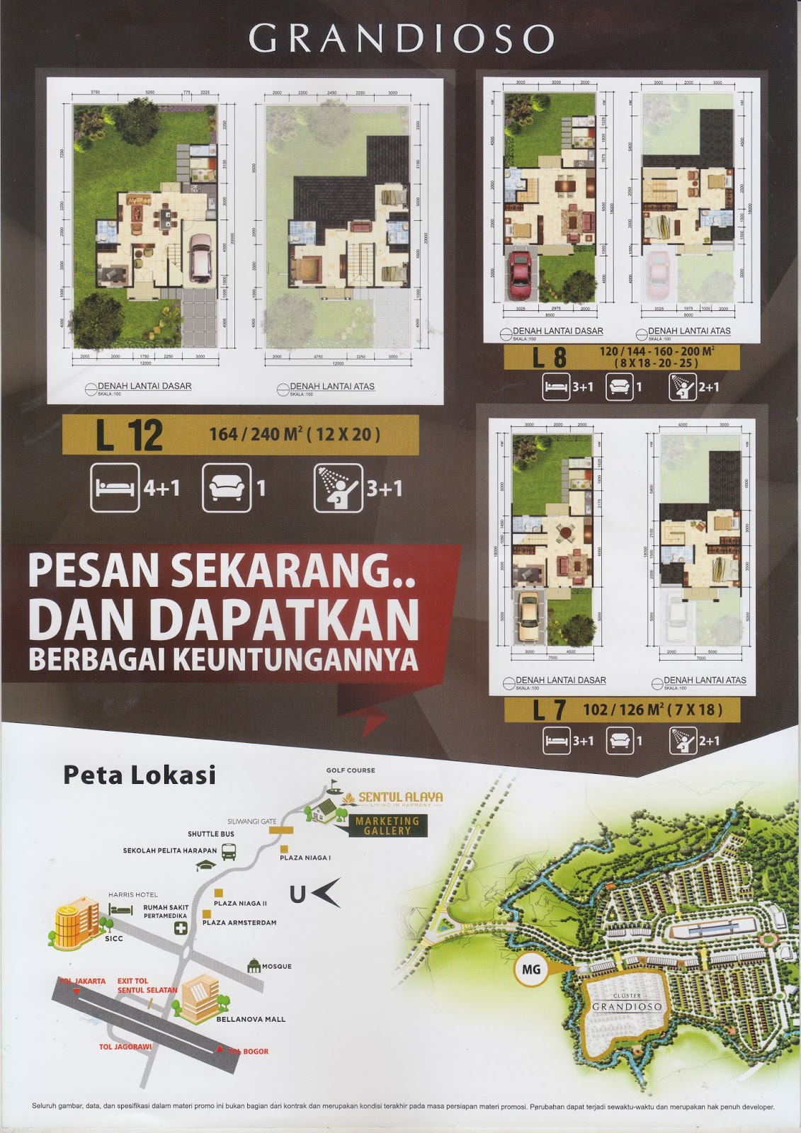 Brosur Perumahan - Printing | Examples Print Results Book Cover