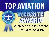 TOP AVIATION WEBSITE AWARD