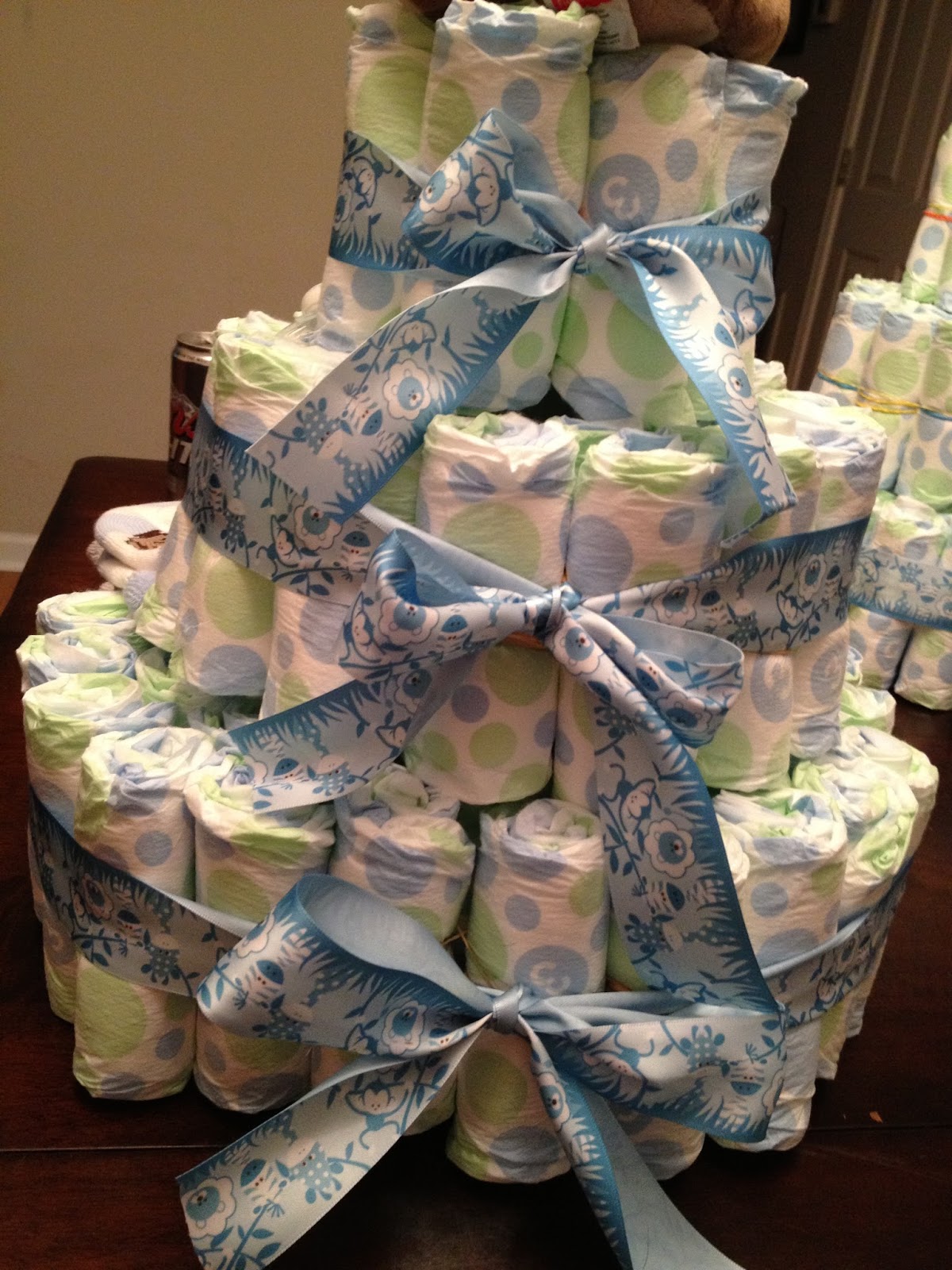 DIY Diaper Cake REASONS I SMILE