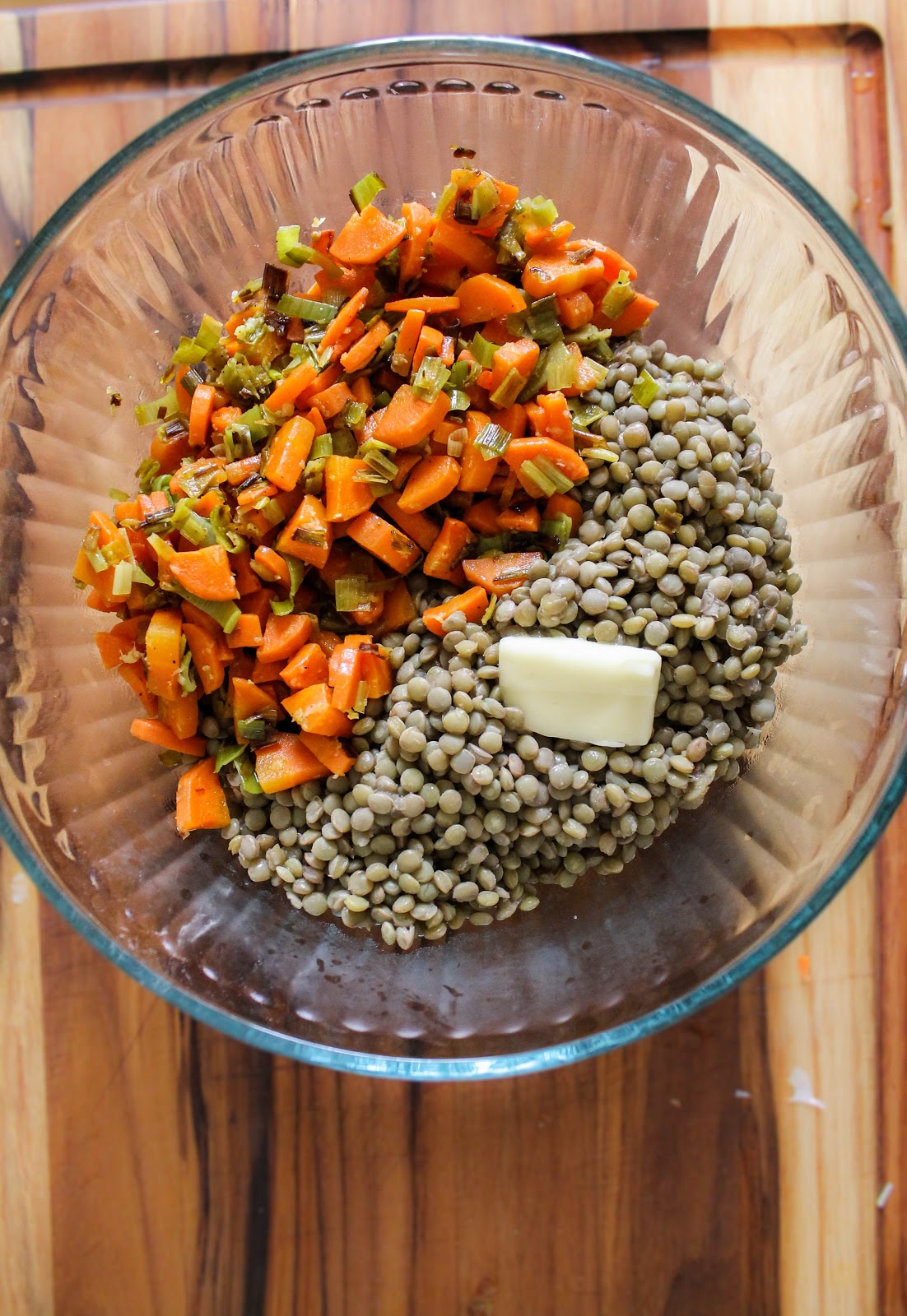The Quixotic Table Warm French Lentil Salad