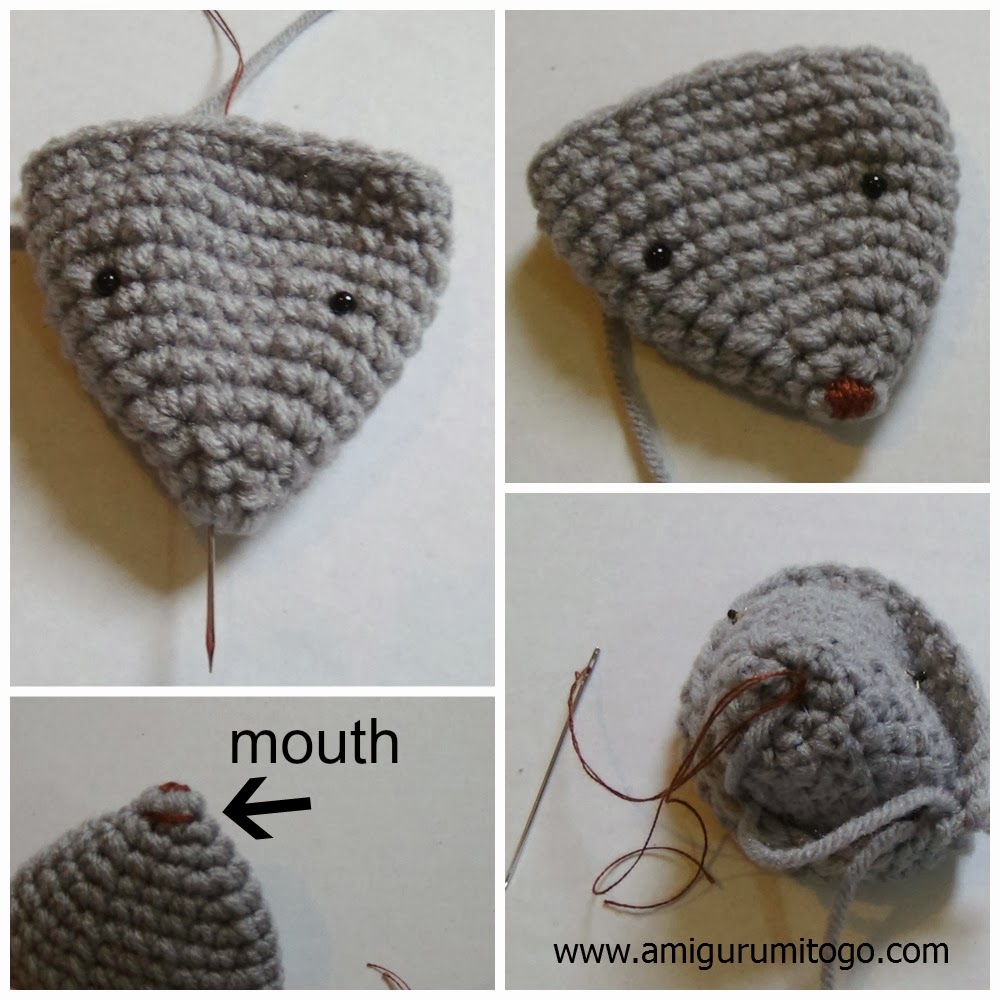 Video Amigurumi Mouse Tutorial In English Dutch Vietnamese ...