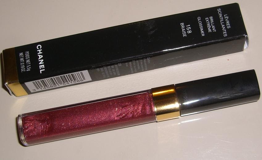 Blushed Wombat... Chanel Brilliant Extreme Glossimer 158 BRAISE Levres