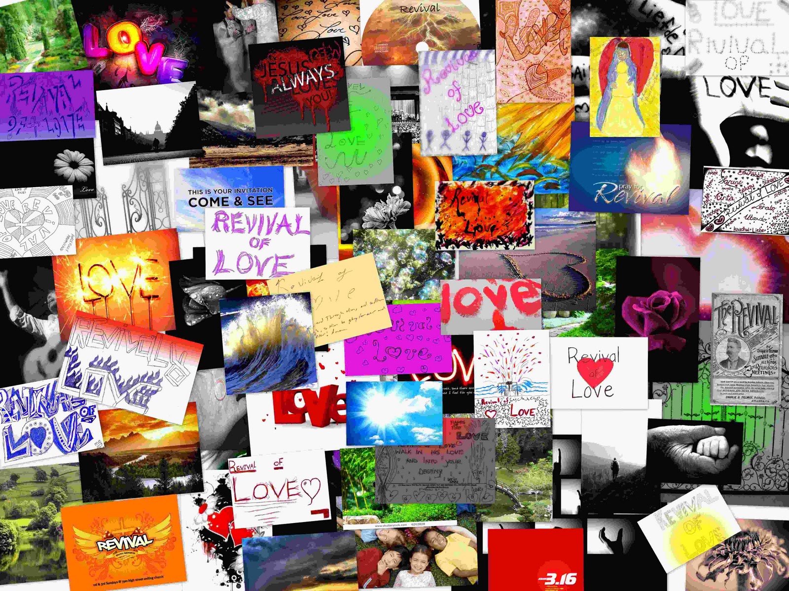 Love Photo Collage