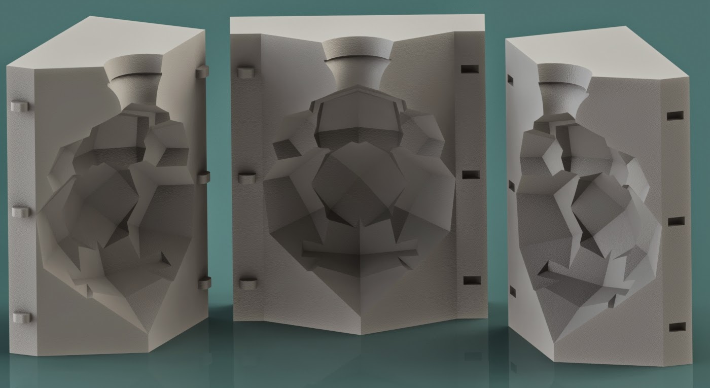 Jade Crompton Digital Ceramics Blog 3D printing a Mould for a Mould