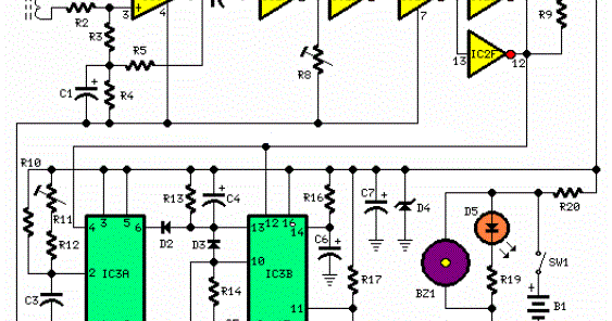 Speed limit Alert Circuit | Circuits-Projects