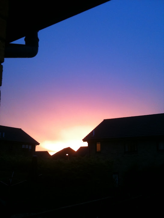 Sunset in Livingston