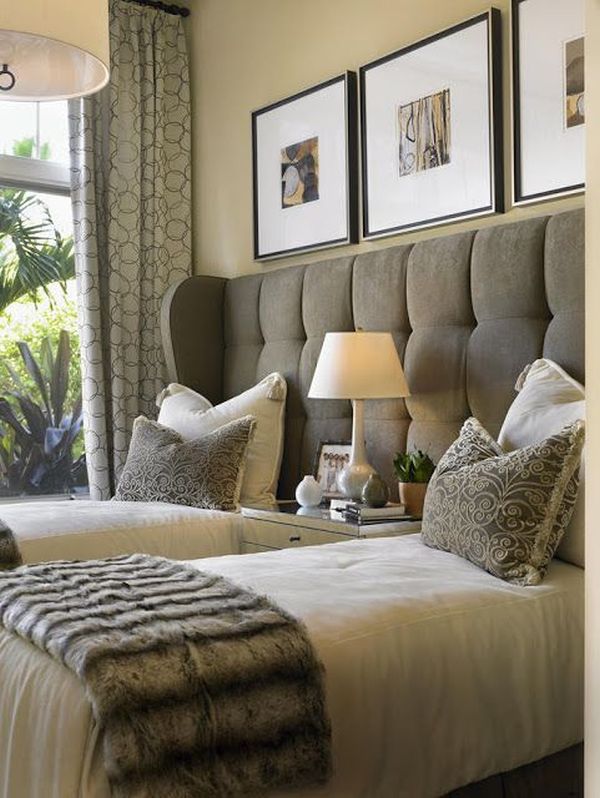 Eye For Design: Decorating With Grown-Up Twin Beds