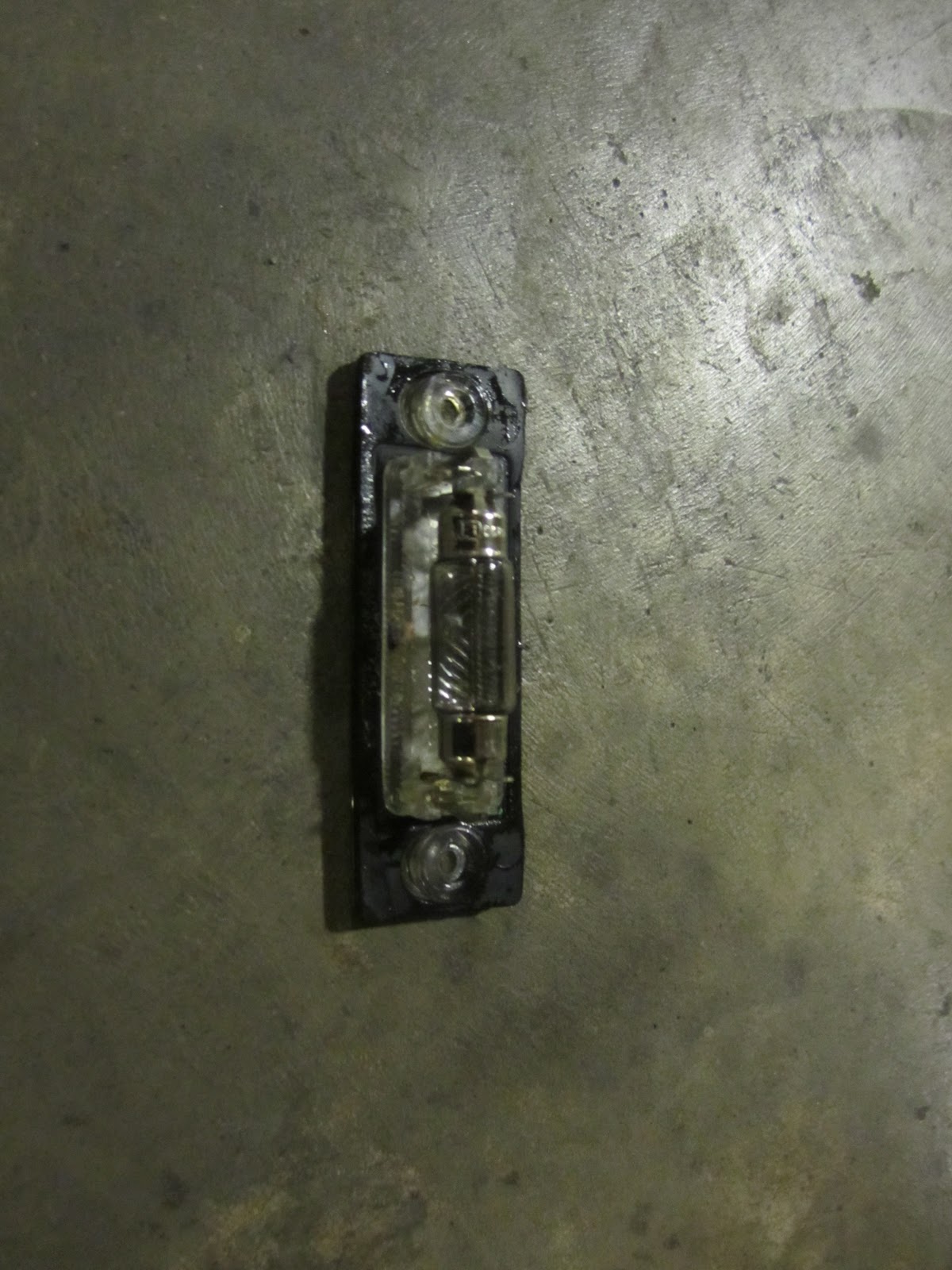 Bertha the Bus VW Transporter T30 Number plates and LED Number plate