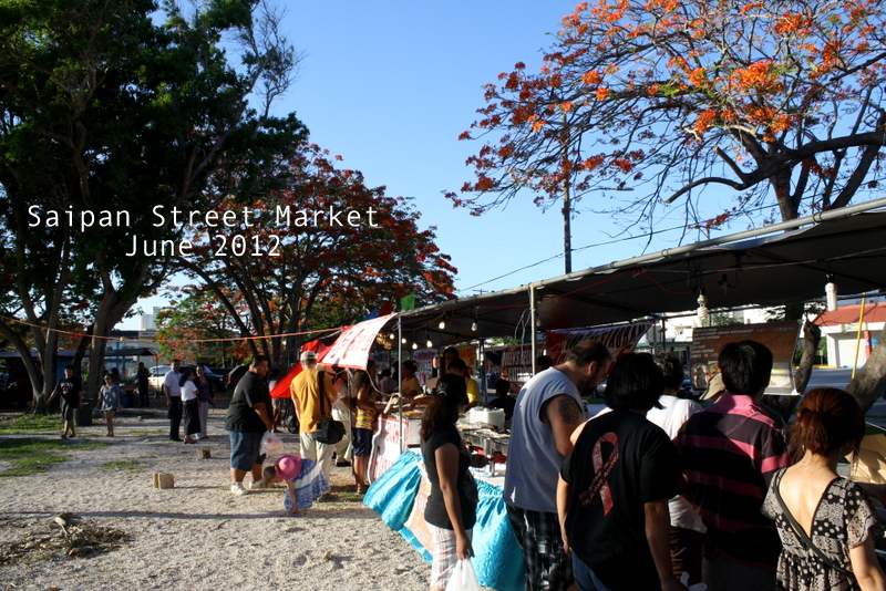 by road and sea Saipan Street Market