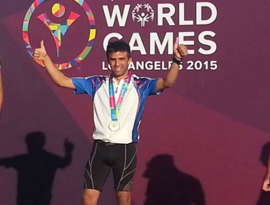 Εύβοια: Ο Παναγιώτης  Γραμματικός κατέκτησε το χάλκινο μετάλλιο στους παγκόσμιους αγώνες ποδηλασίας «Los Angeles 2015» (ΦΩΤΟ)