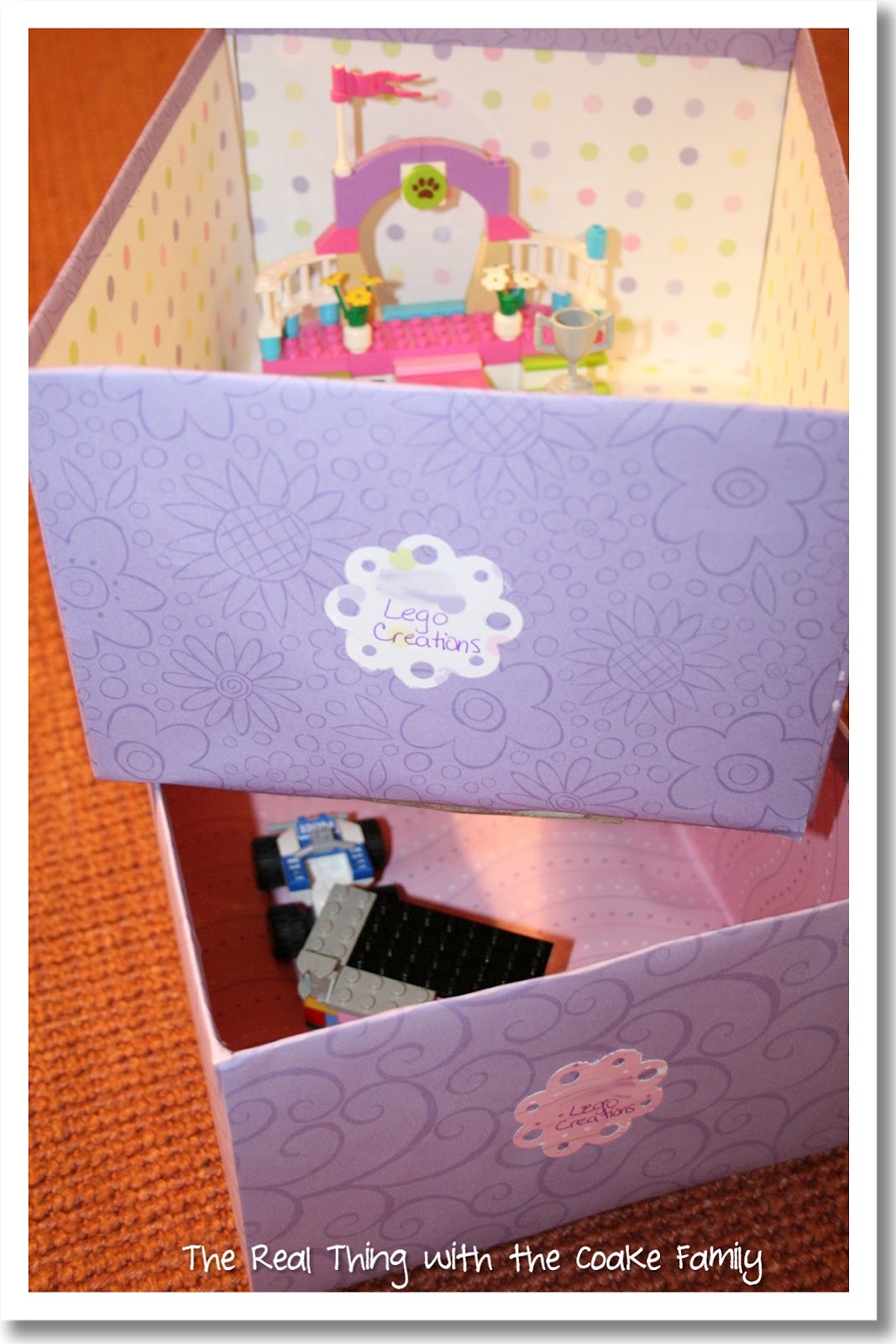 Command Central Paper Covered Boxes The Real Thing with the Coake Family