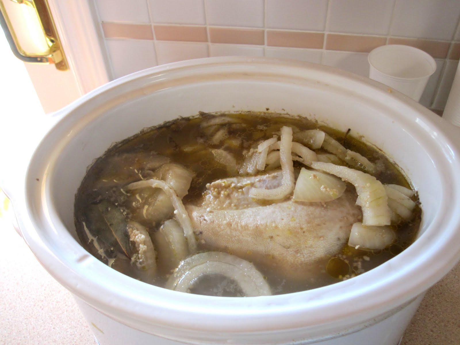 Cannundrums Beef Tongue in a Crockpot