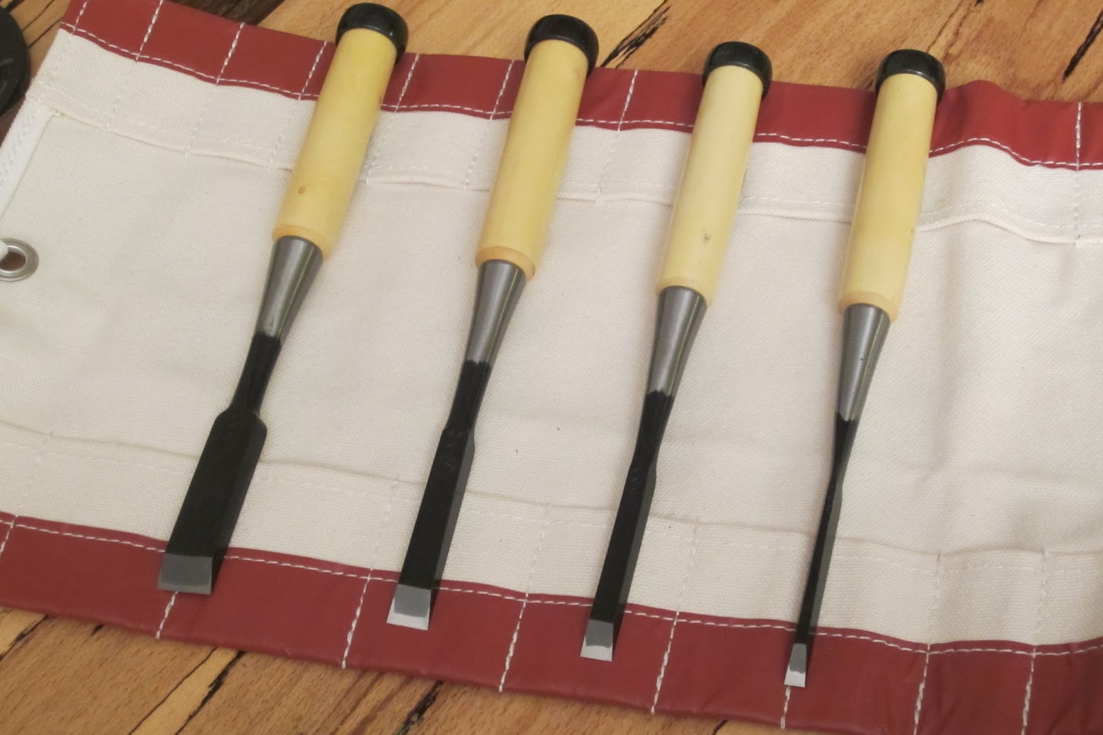 David Barron Furniture Japanese Chisels for Dovetailing, Sneak Preview.