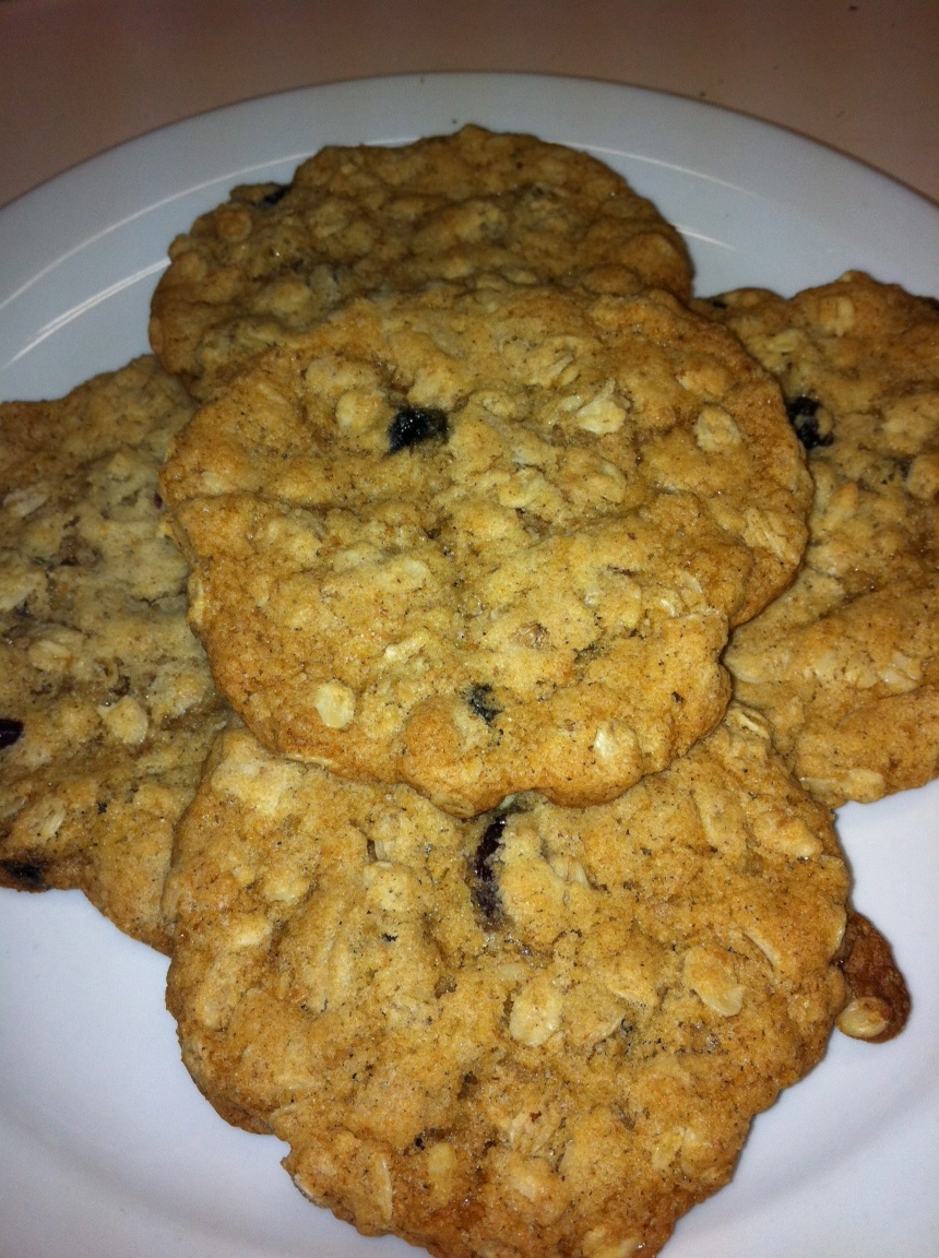 Cooking with Jax Heidy's Cranberry & Blueberry Oatmeal Cookies
