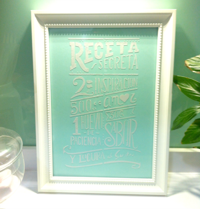 Una lámina DIY para decorar la cocina | MadridBloguea