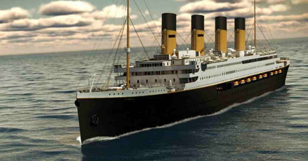 In 1912, the Titanic was the largest moving "man-made" object in the world ~