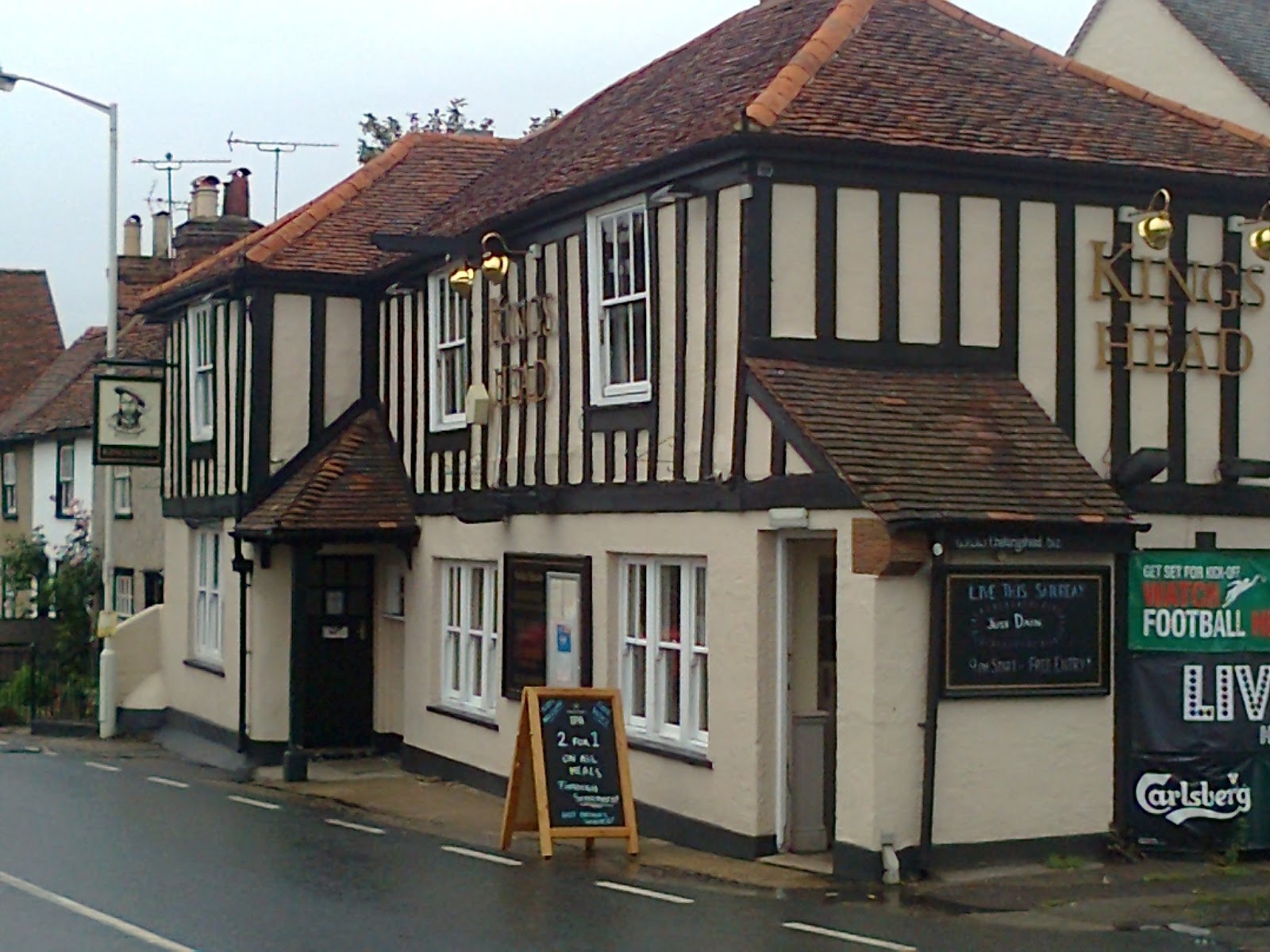 Great Baddow New Menu At Kings Head Pub