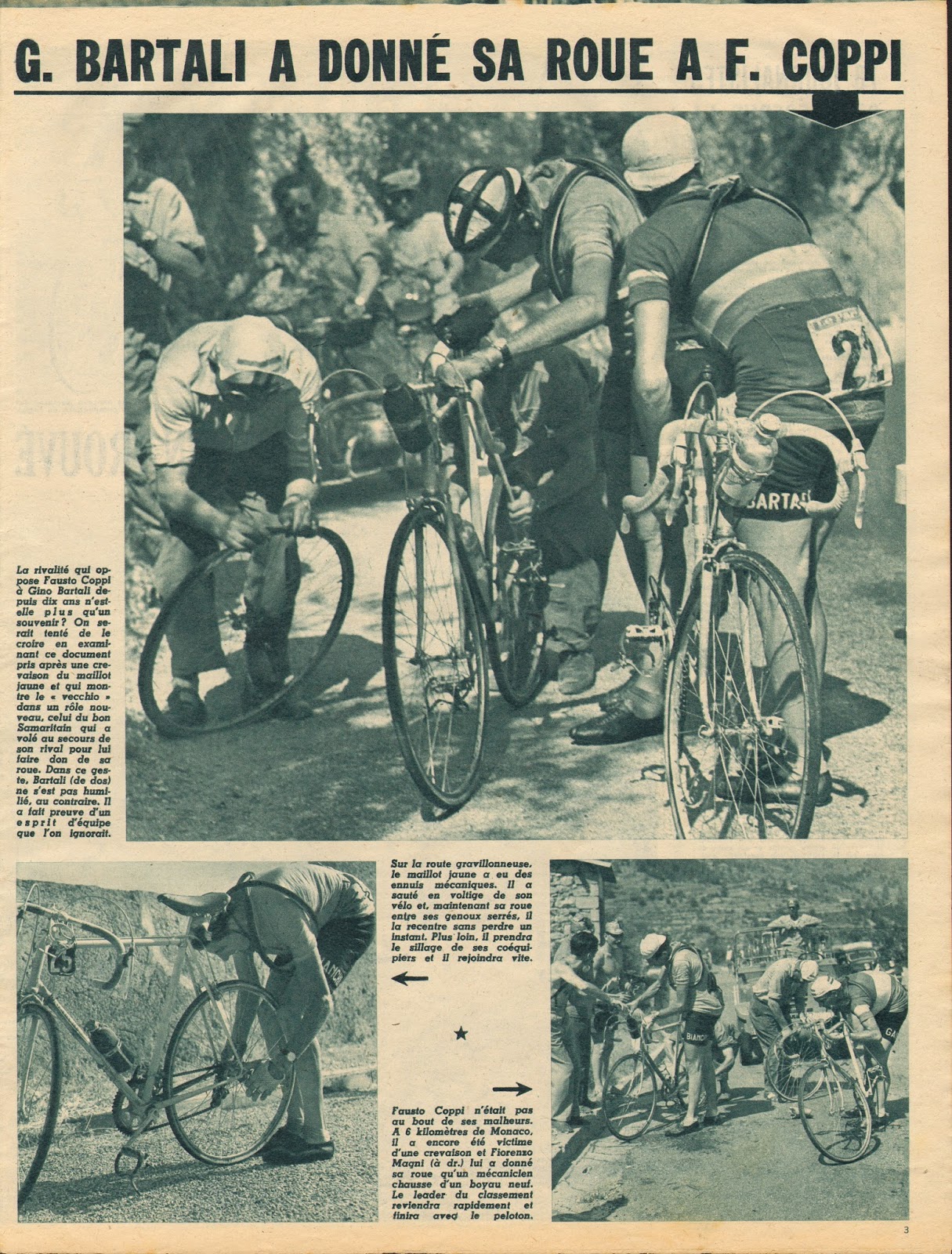 Cycling Passions 39th Tour de France 1952