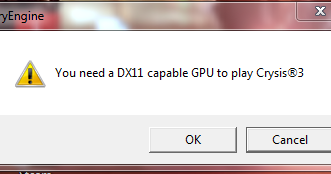 dx11 capable gpu to play crysis 3 fix crack