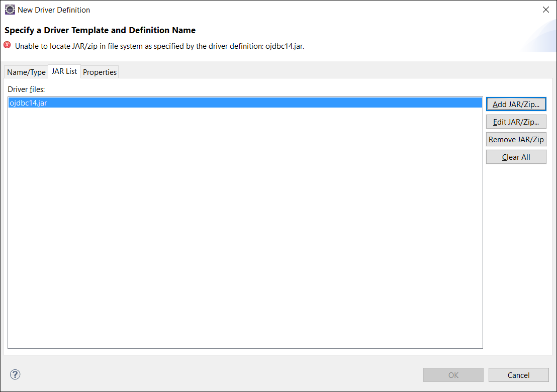 Oracle Jdbc Thin Driver Failover Icon