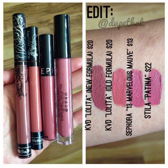 Dupethat: Sephora 13 Marvelous Mauve Dupes