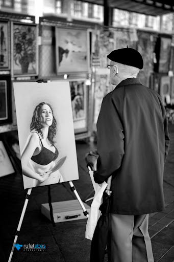 Streets of Madrid in black and white | Rufat Abas Photography